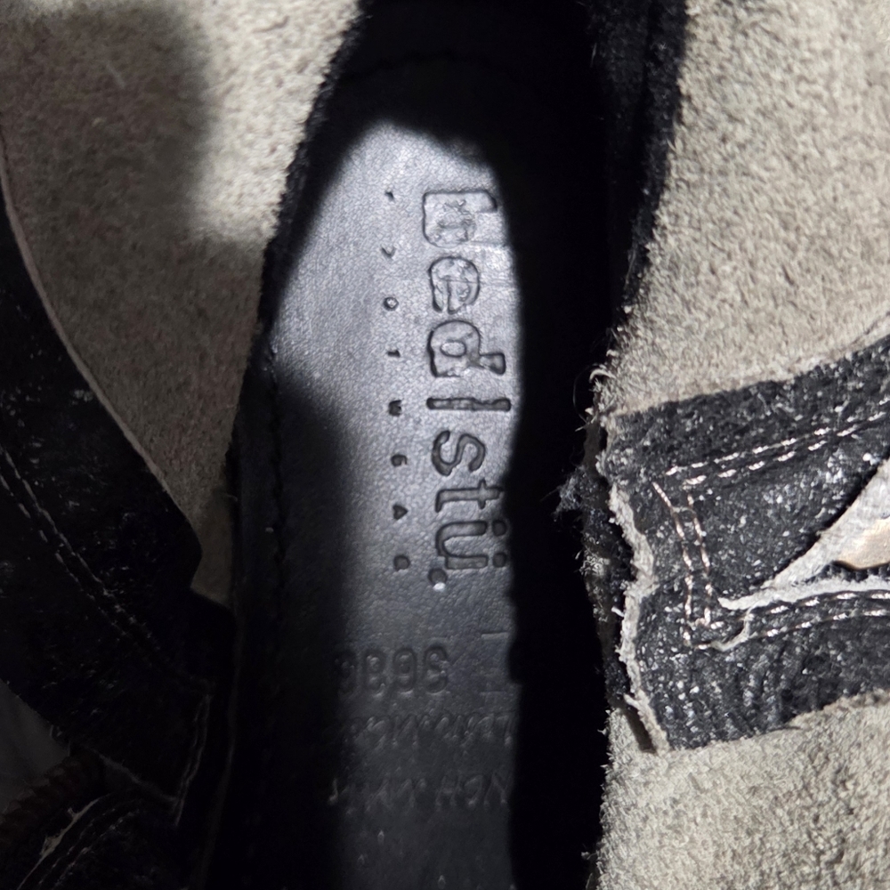 Bed Stu Black Leather Ankle Boots - Picture 6 of 7